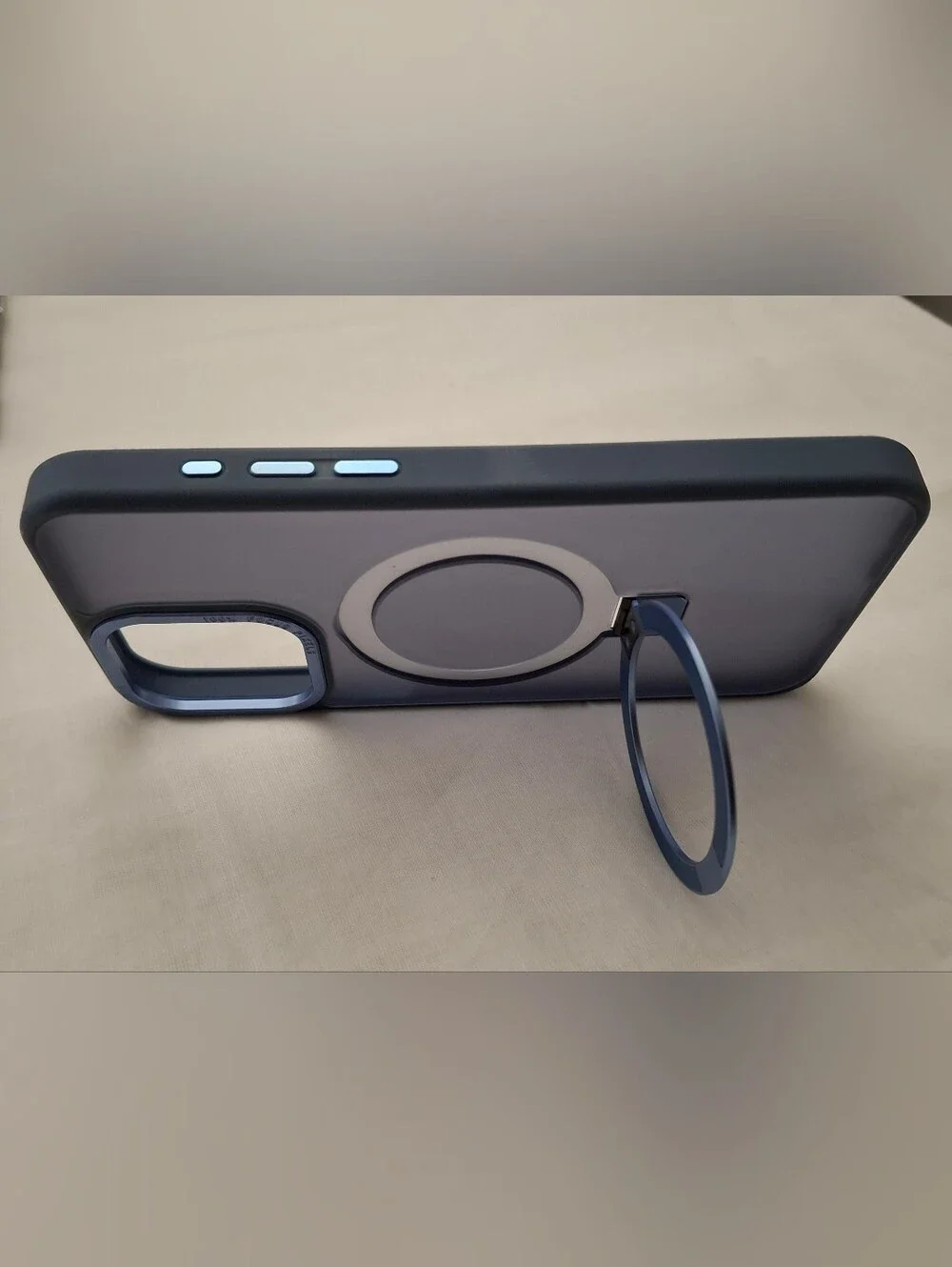 MagSafe Compatible Phone Case with Magnetic Ring Stand for iPhone 11